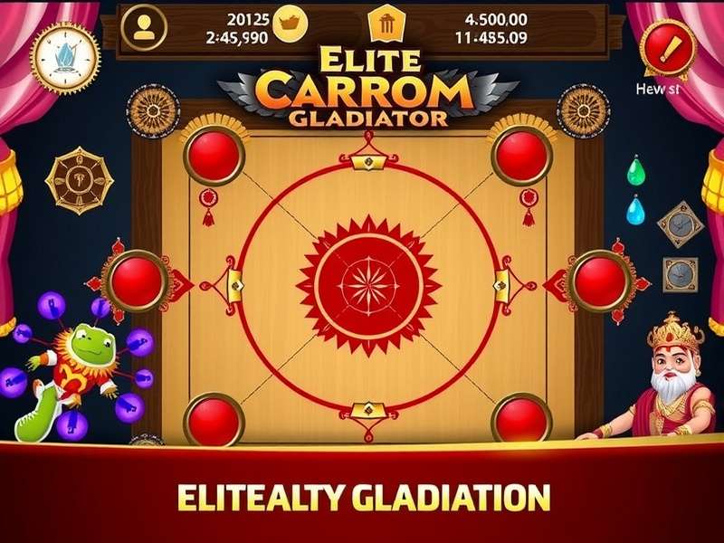 Elite Carrom Gladiator Diwali Edition